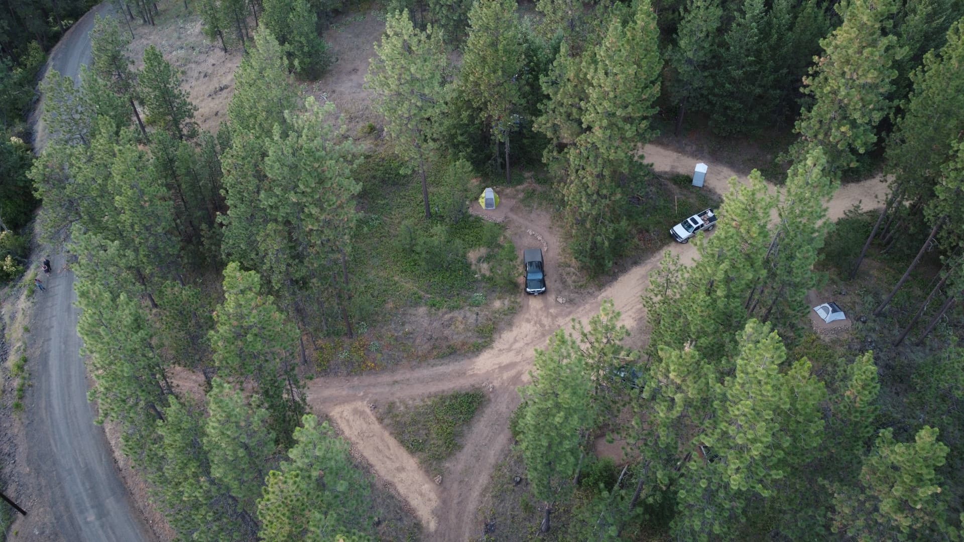 Drone view of Harrison Bluffs shoreline