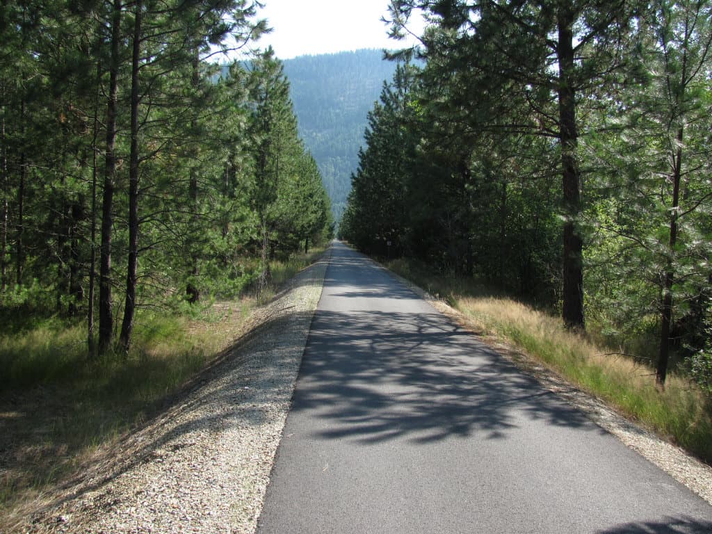 Trail of the Coeur d'Alenes near Harrison